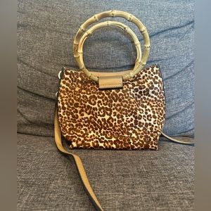 Vince Camuto Leopard Print purse